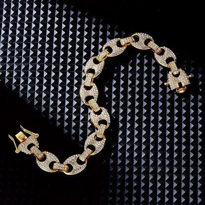 Miami Cuban Link Zircon Bracelet