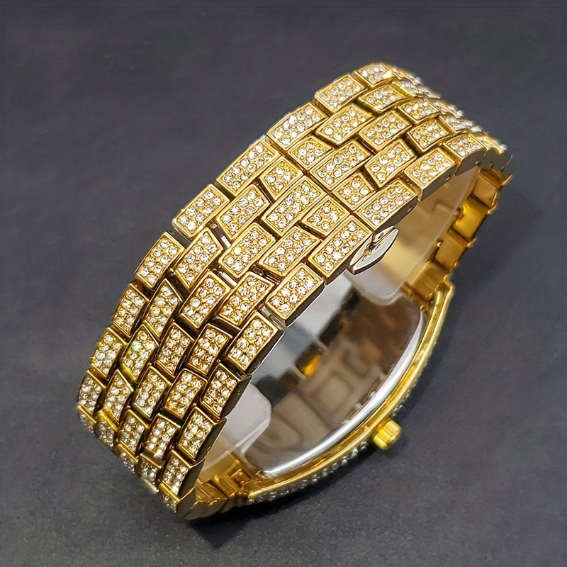 Exclusive AAA Gold or Silver Quartz Watch