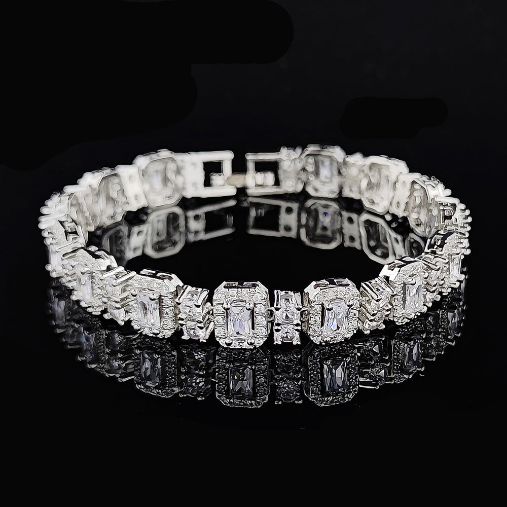 Luxury Rectangle Zircon Bracelet